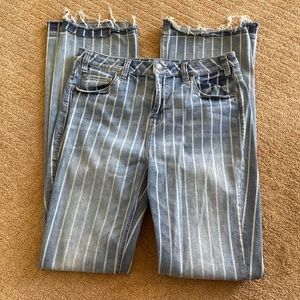 High rise trouser Rock & Roll denim